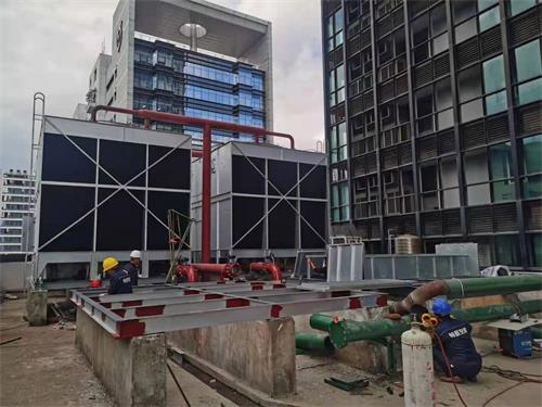 圓形逆流式玻璃鋼冷卻塔采用什么填料冷卻效果好？(河