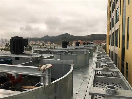 淺析橫流式冷卻塔運作原理和適用范圍(閉式橫流冷卻