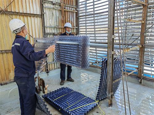 廣東冷卻塔修理廠家：填充料毀壞的正確處理辦法(廣東